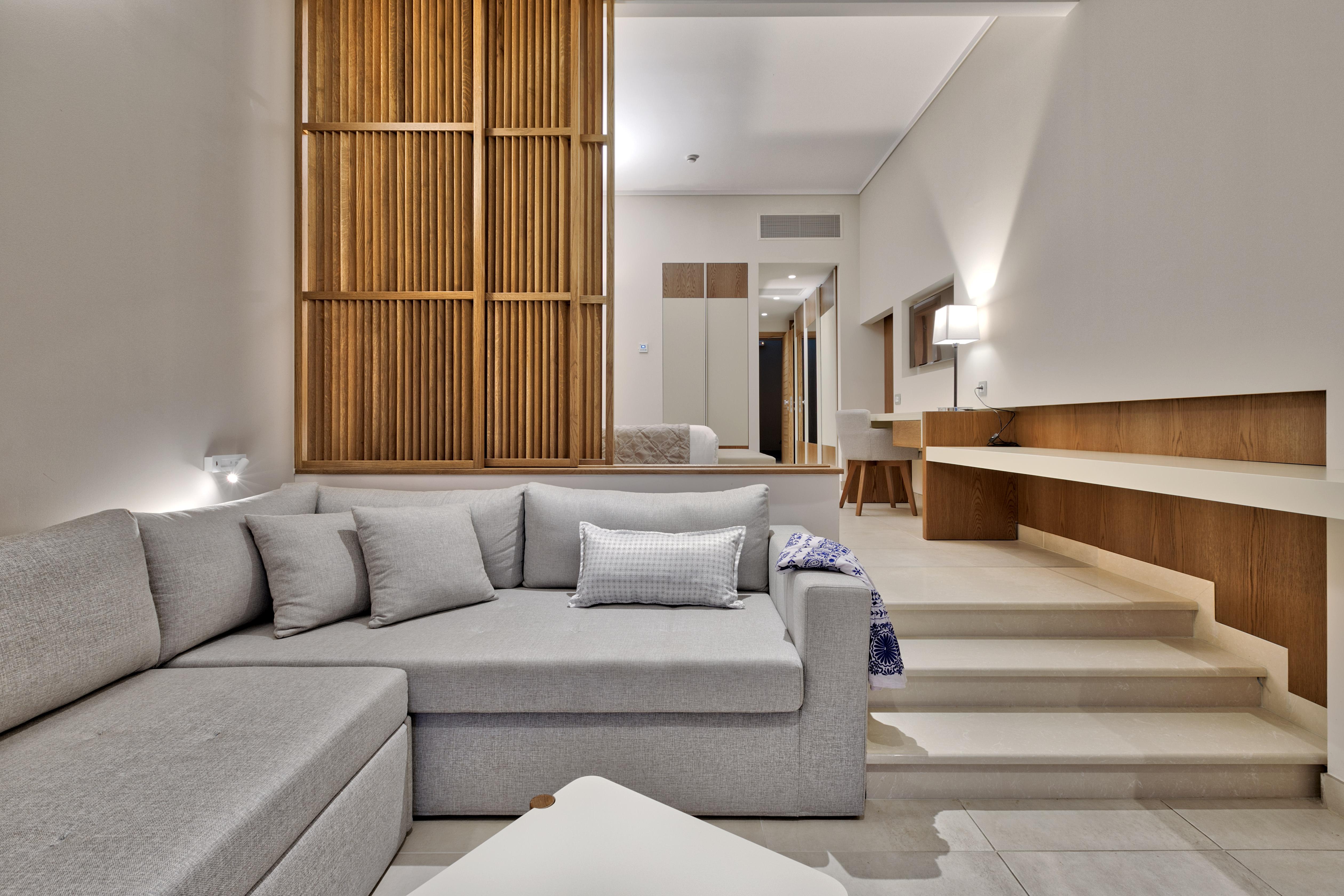 Miraggio Thermal Spa Resort باليوري المظهر الخارجي الصورة Interior of a suite at the hotel