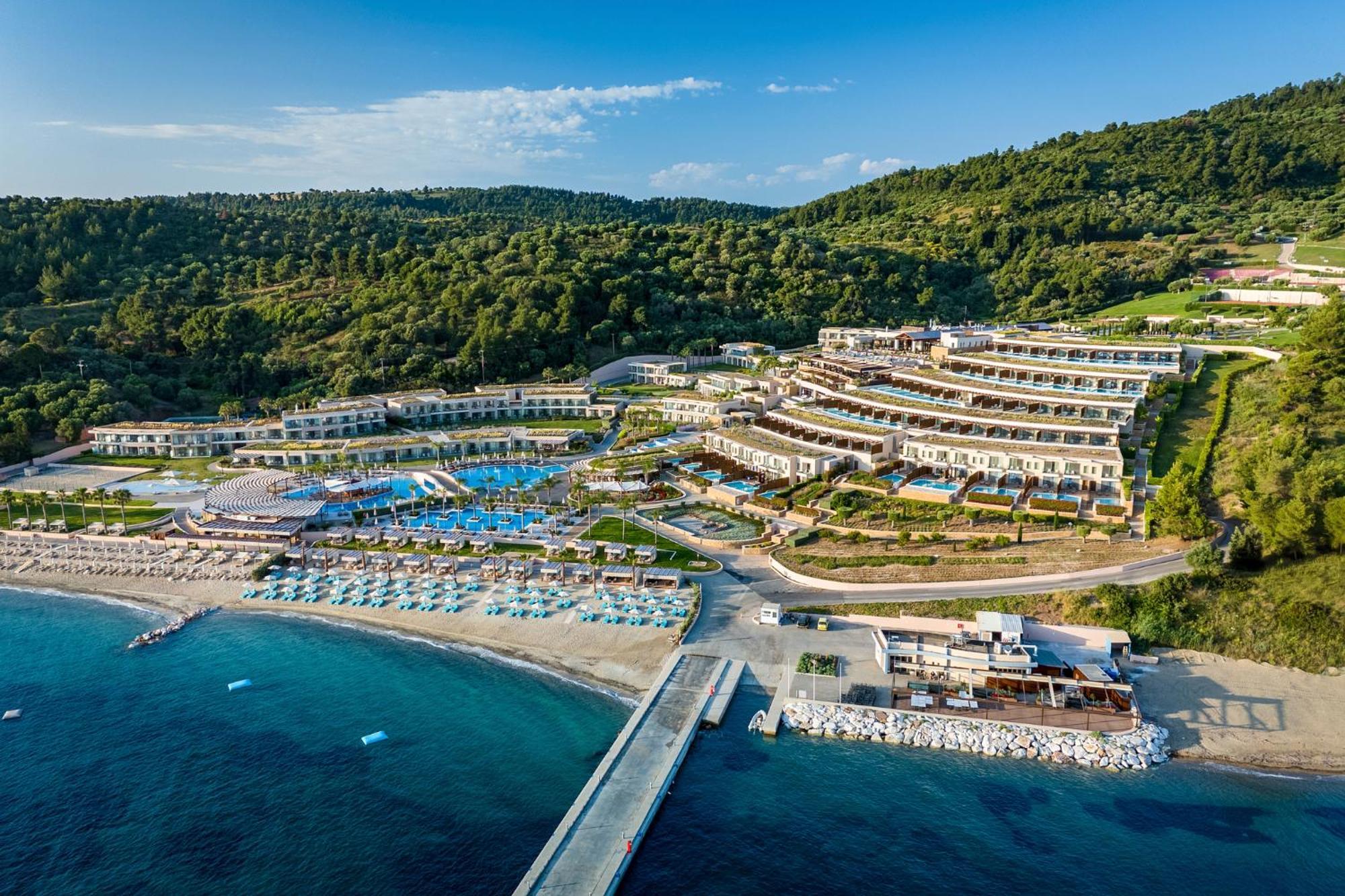 Miraggio Thermal Spa Resort باليوري المظهر الخارجي الصورة The resort of Porto Katsifi